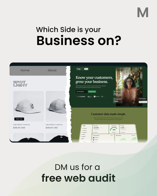 Canva Template for Website Audit Landing Page Template – Boost Conversions